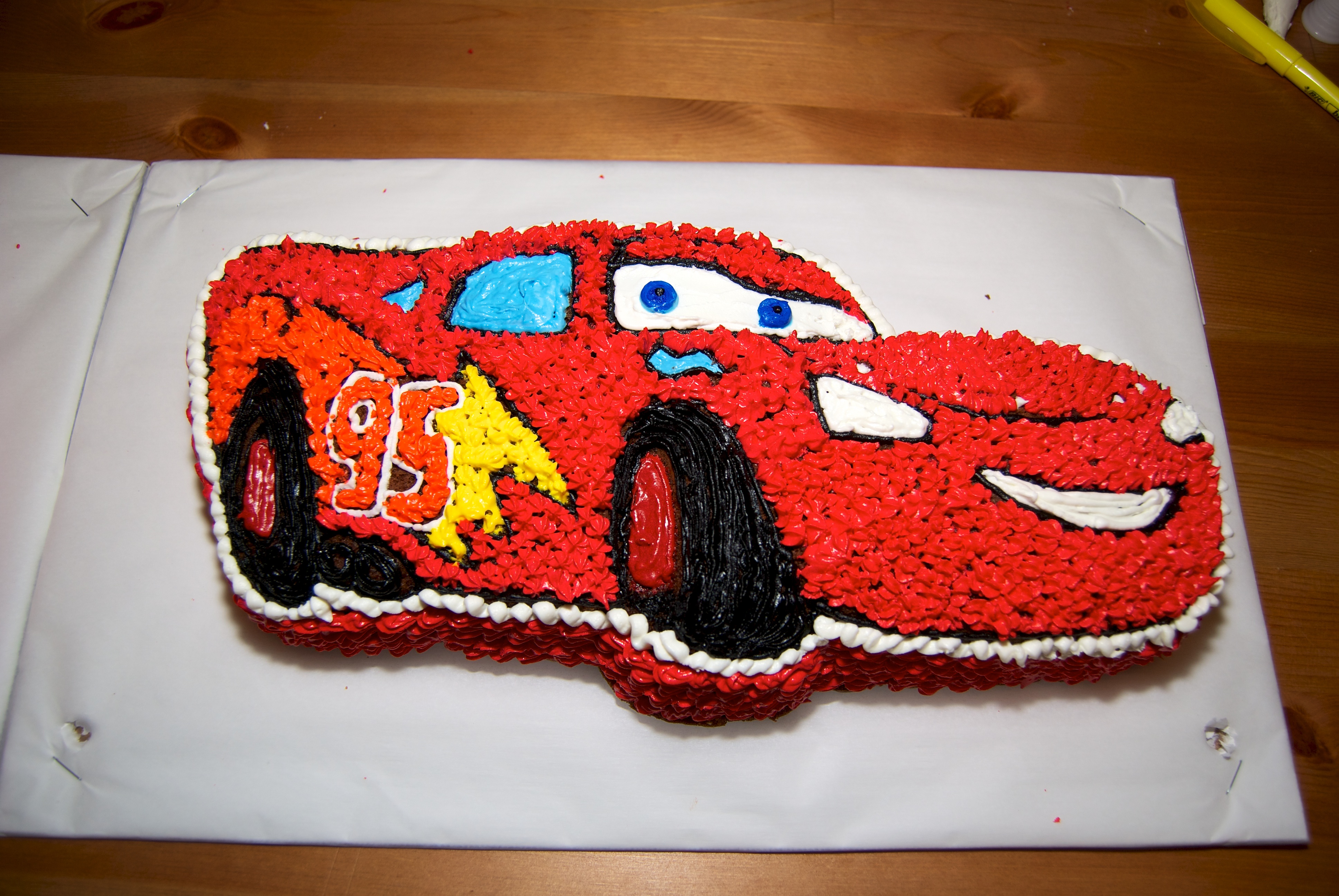 Mcqueen Cars Cake Ideas