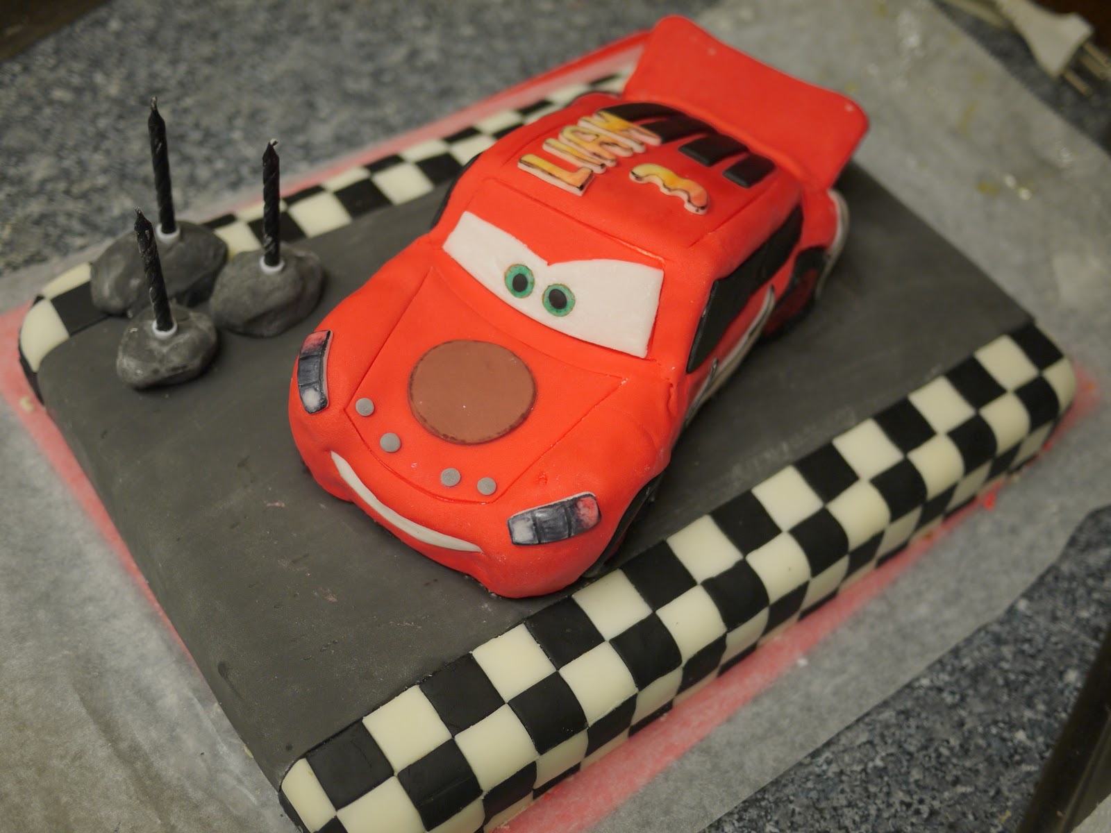 Mcqueen Cars Cake Ideas