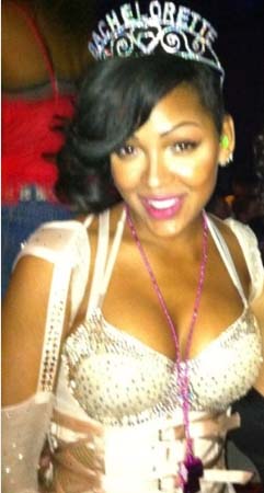 Meagan Good Wedding Dress