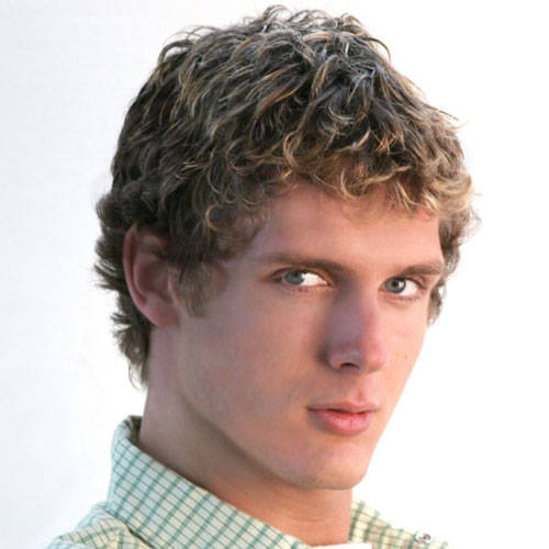 Medium Haircuts For Men With Curly Hair