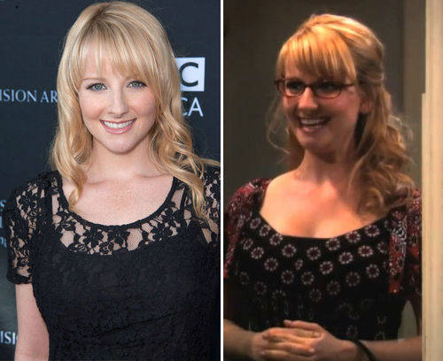 Melissa Rauch Bernadette Red Dress