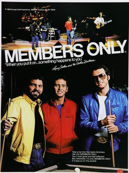 Members Only Jacket 80s Style