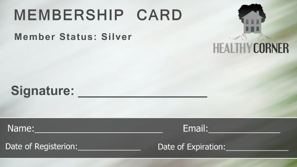 Membership Card Examples