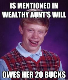 Memestache Bad Luck Brian