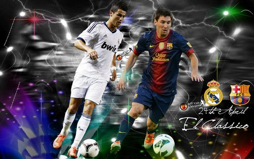 Messi And Ronaldo Wallpaper