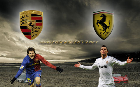 Messi And Ronaldo Wallpaper