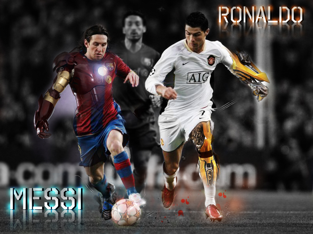 Messi And Ronaldo Wallpaper