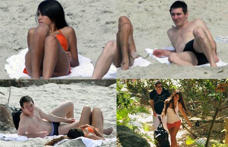 Messi Girlfriend Bikini