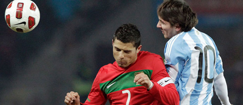 Messi Vs Ronaldo Fight