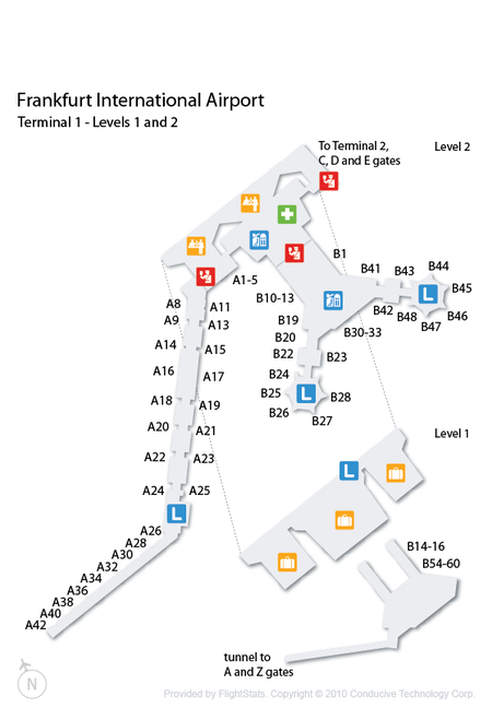 Mexico City Airport Map Terminal 2