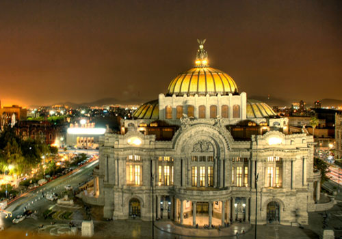 Mexico City At Night