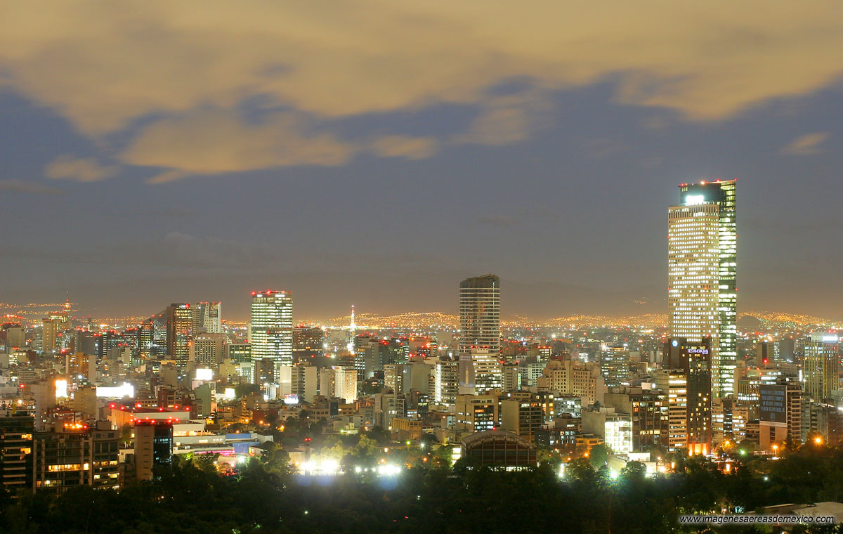 Mexico City At Night