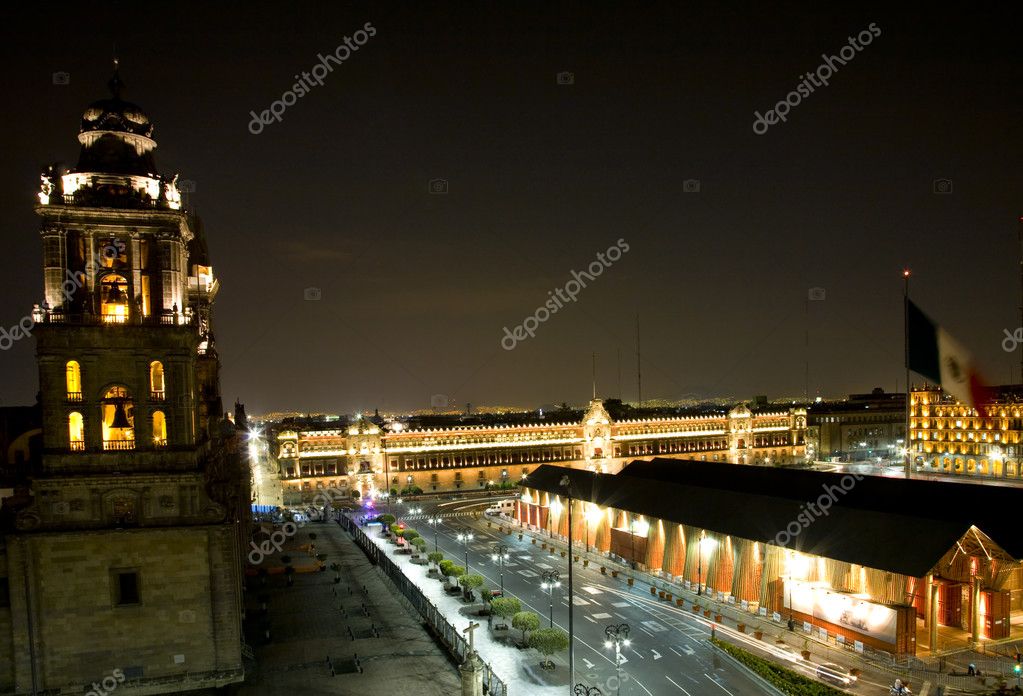 Mexico City At Night