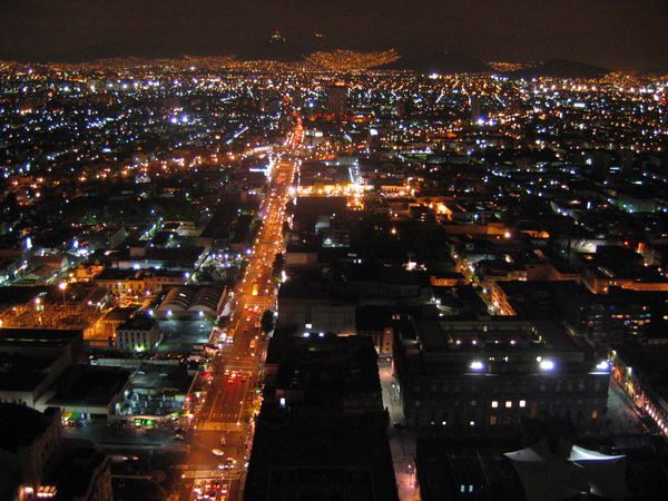 Mexico City At Night