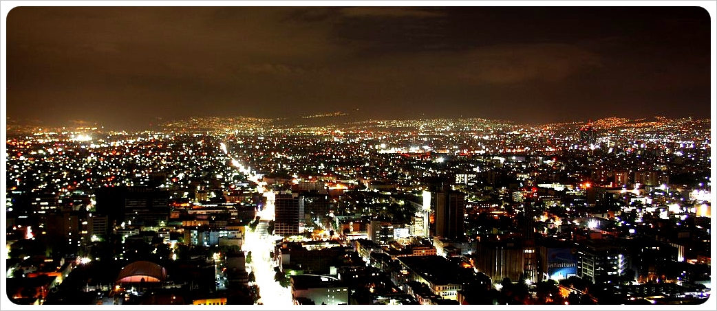 Mexico City At Night