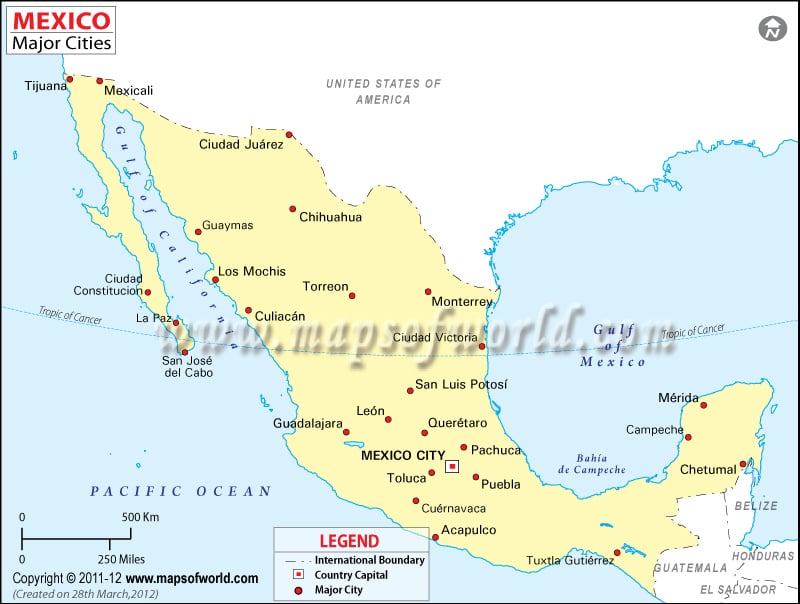 Mexico City Map