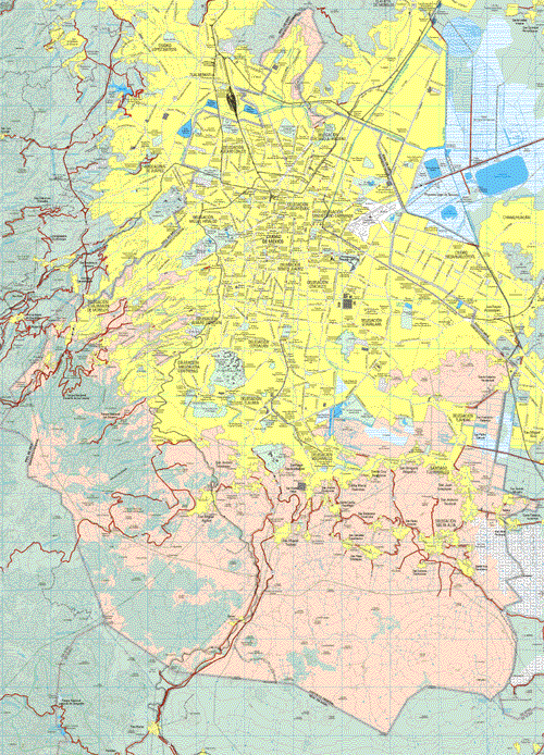 Mexico City Map