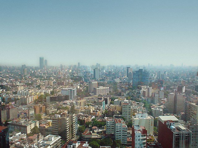 Mexico City Skyline 2013