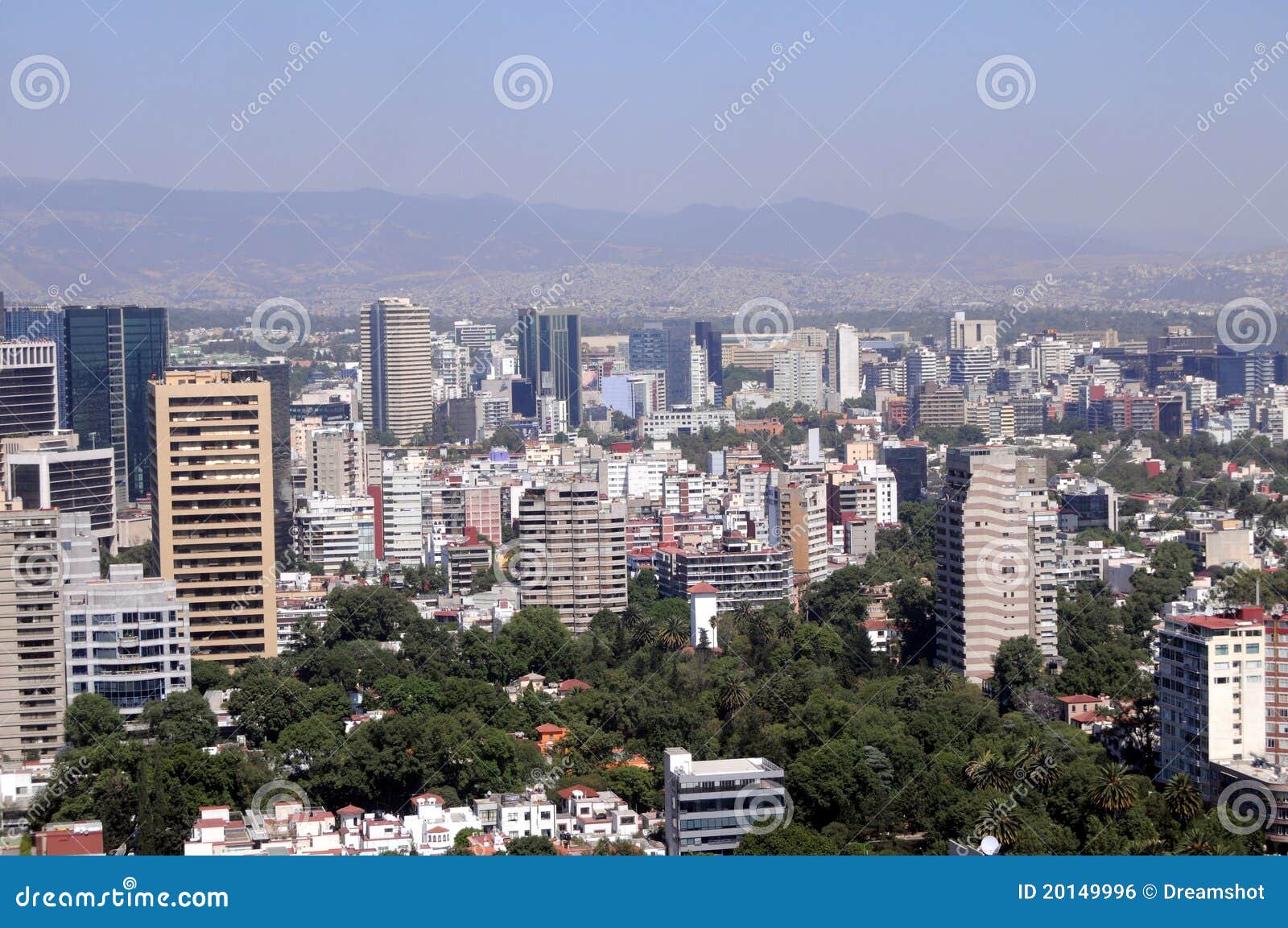 Mexico City Skyline