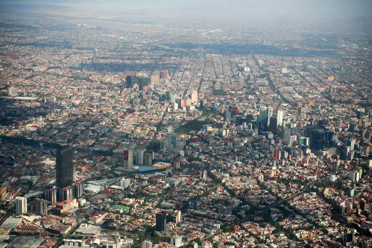 Mexico City Skyline