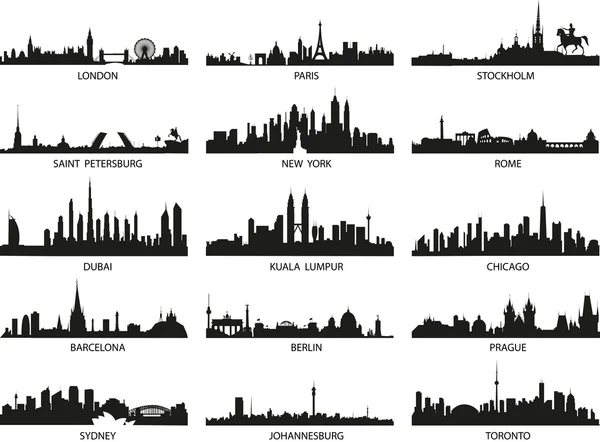 Mexico City Skyline Vector