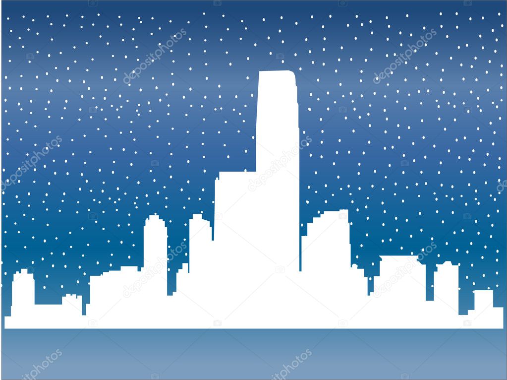 Mexico City Skyline Vector