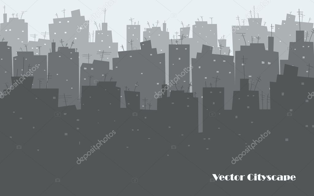 Mexico City Skyline Vector