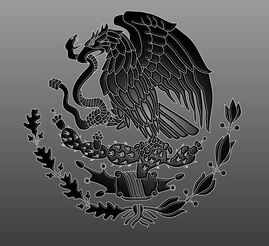 Mexico Flag Eagle