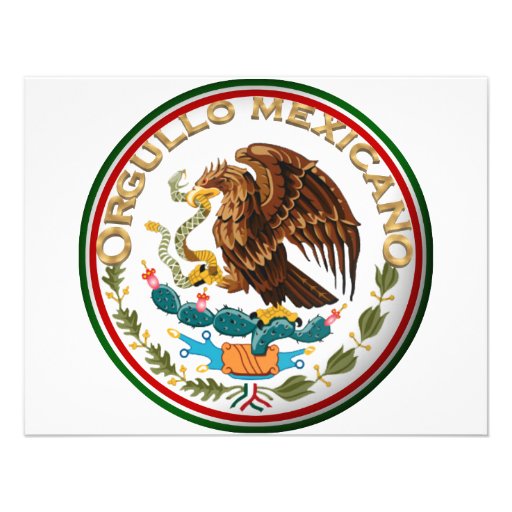 Mexico Flag Eagle Cool