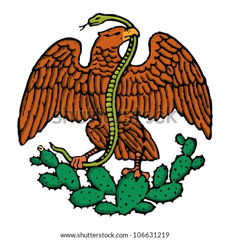 Mexico Flag Emblem