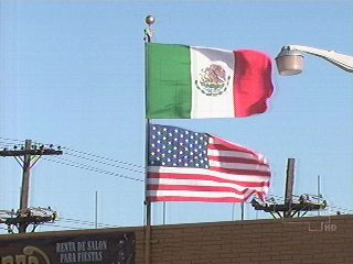 Mexico Flag Symbol Black And White