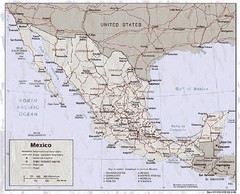 Mexico Map Cities