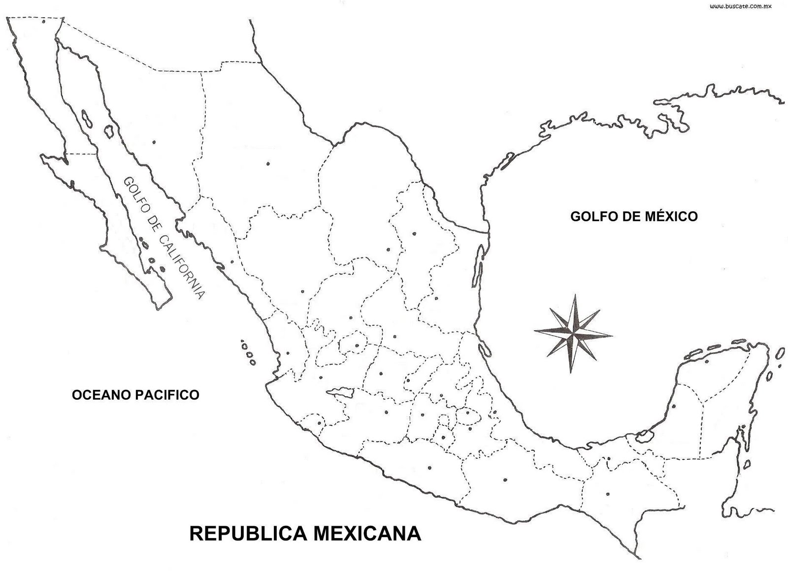 Mexico Mapa