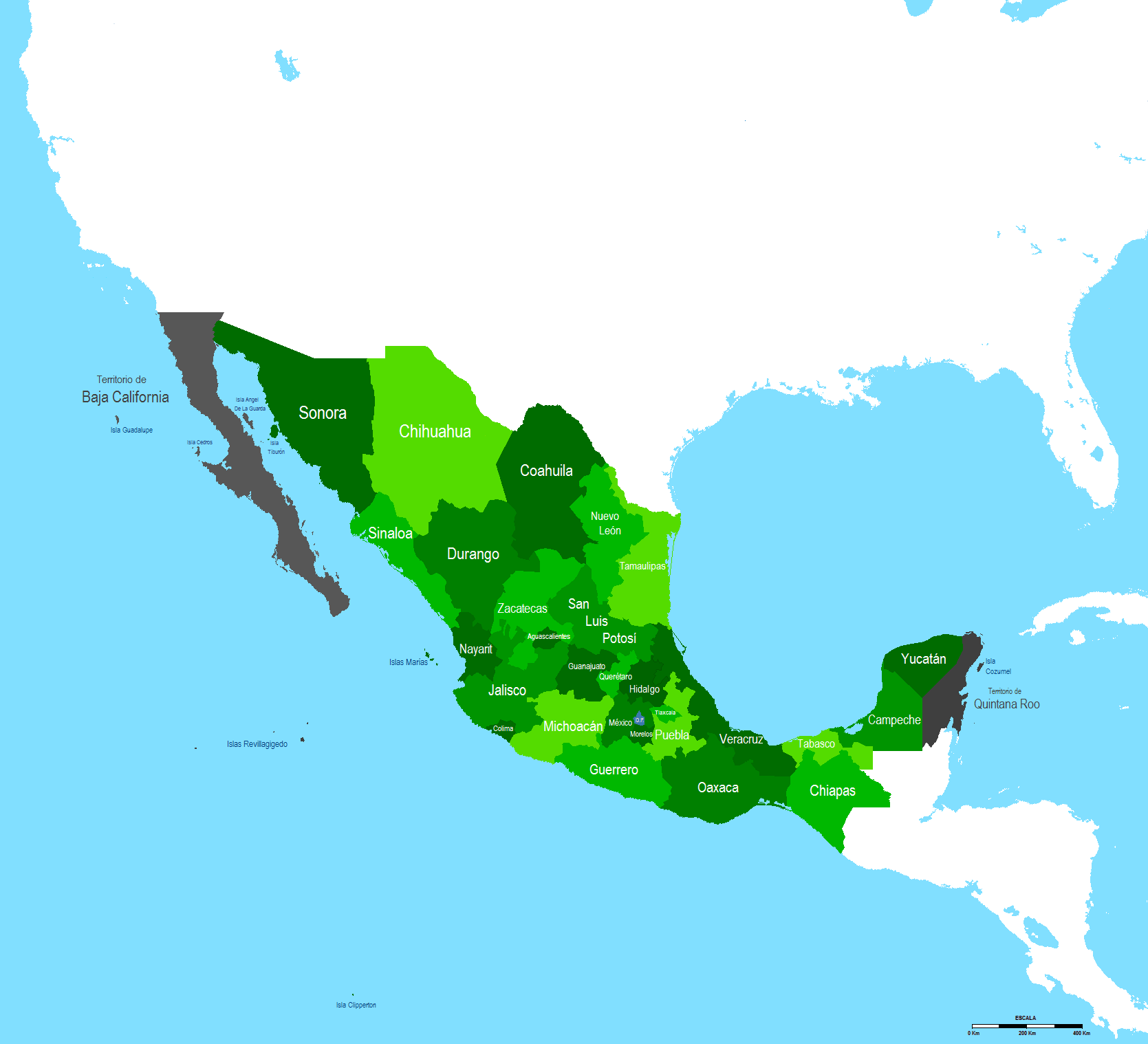 Mexico Mapa