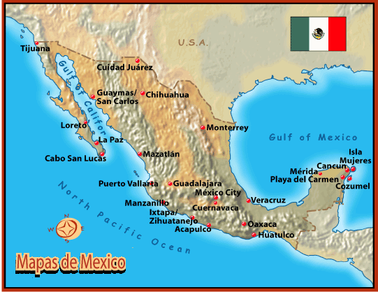 Mexico Mapa