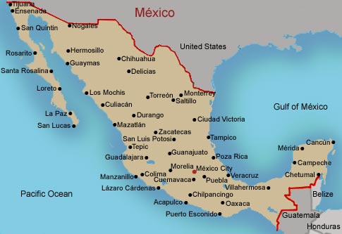 Mexico Mapa