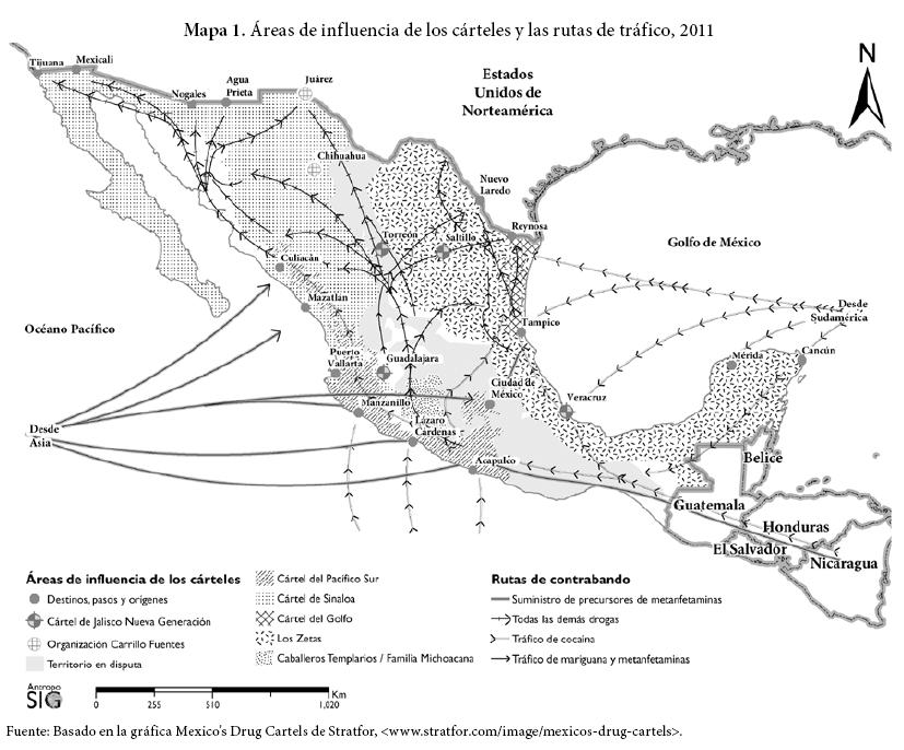 Mexico Mapa Estados Y Capitales