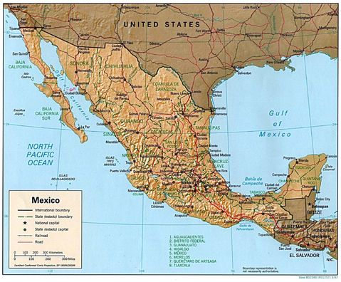 Mexico Mapas Via Satelite