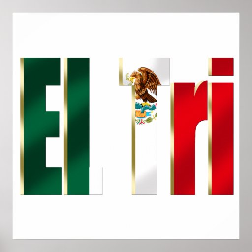 Mexico Soccer Logo Flag