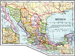 Mexico States And Capitals Map