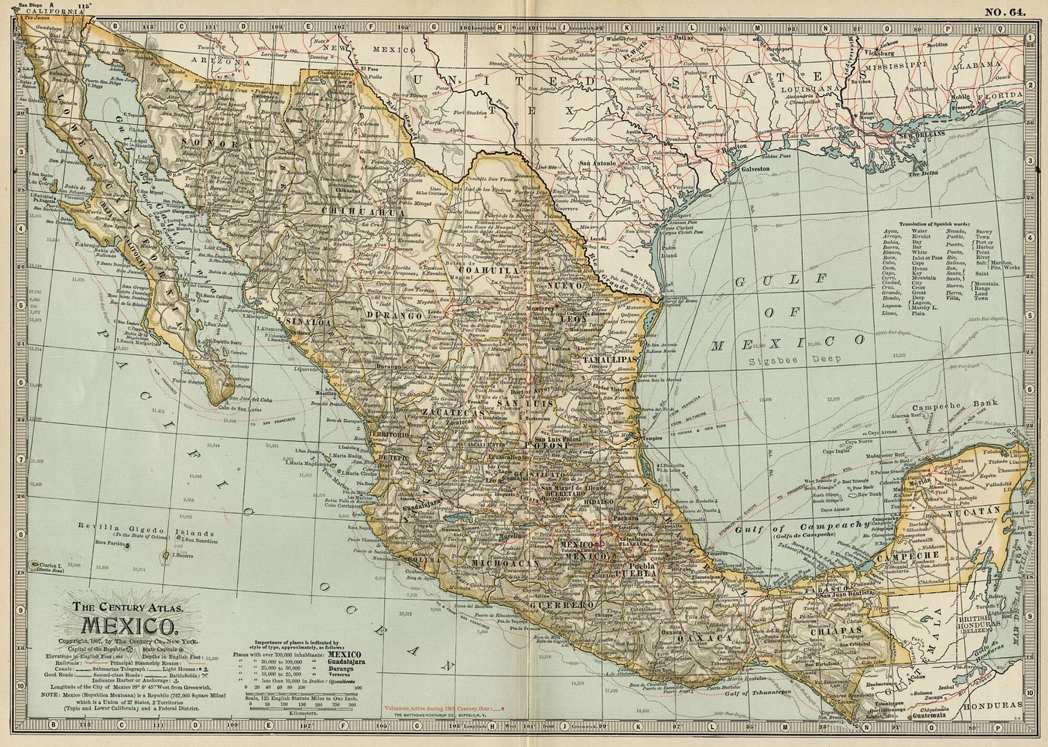 Mexico States And Cities