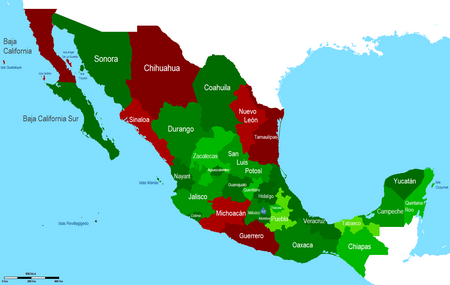 Mexico States Names