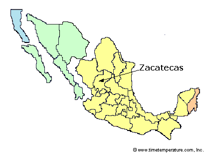 Mexico States Zacatecas