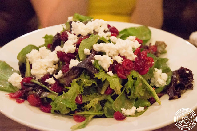 Mixed Greens Salad With Dried Cranberries