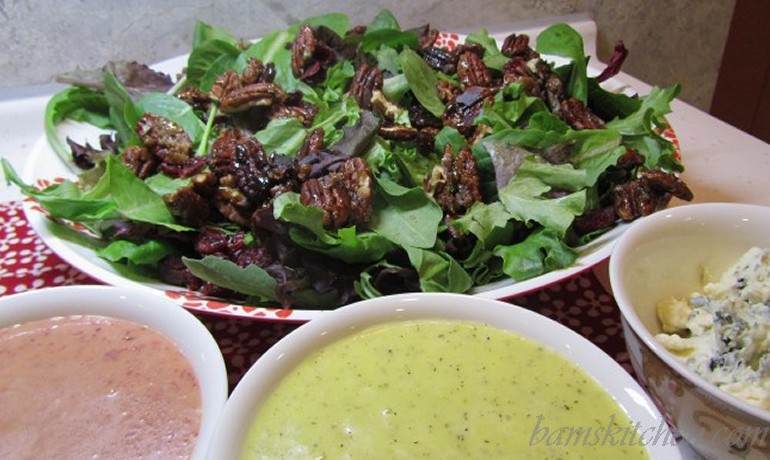 Mixed Greens Salad With Dried Cranberries