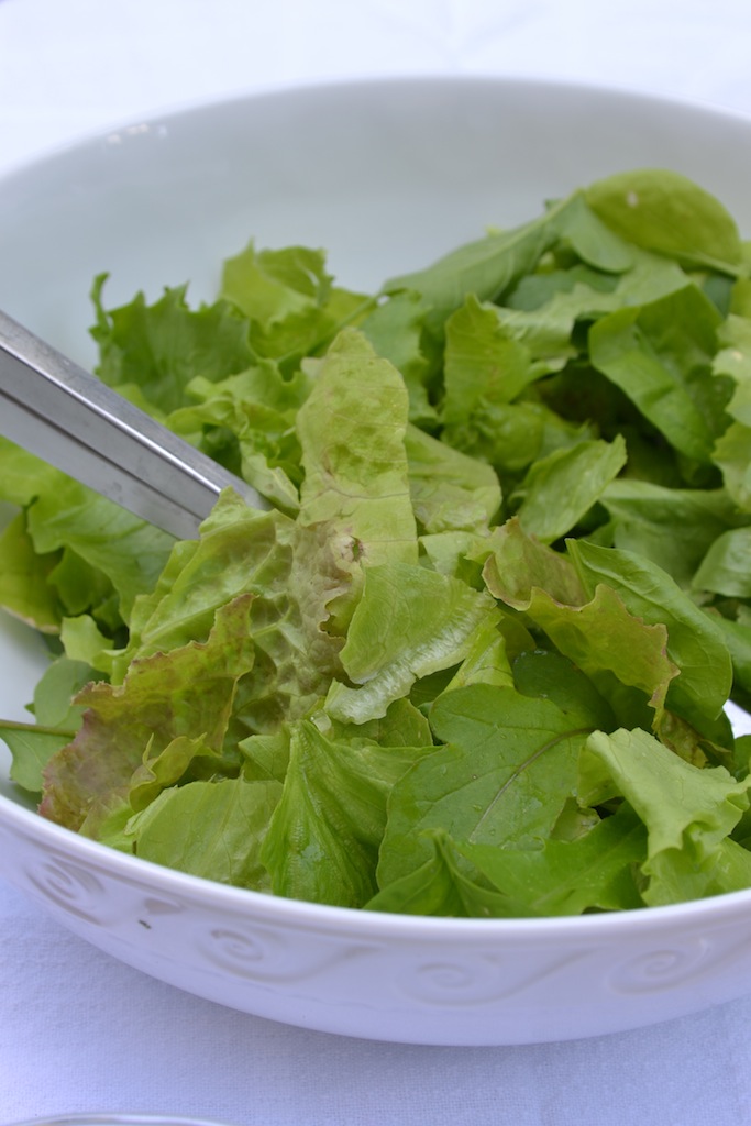 Mixed Greens Salad With Strawberries