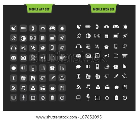 Mobile Icon Set Free
