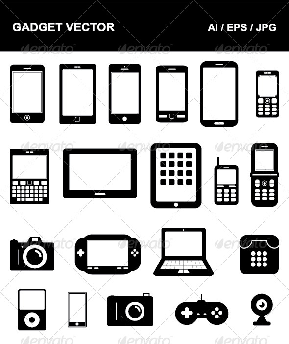 Mobile Icon Vector Free Download