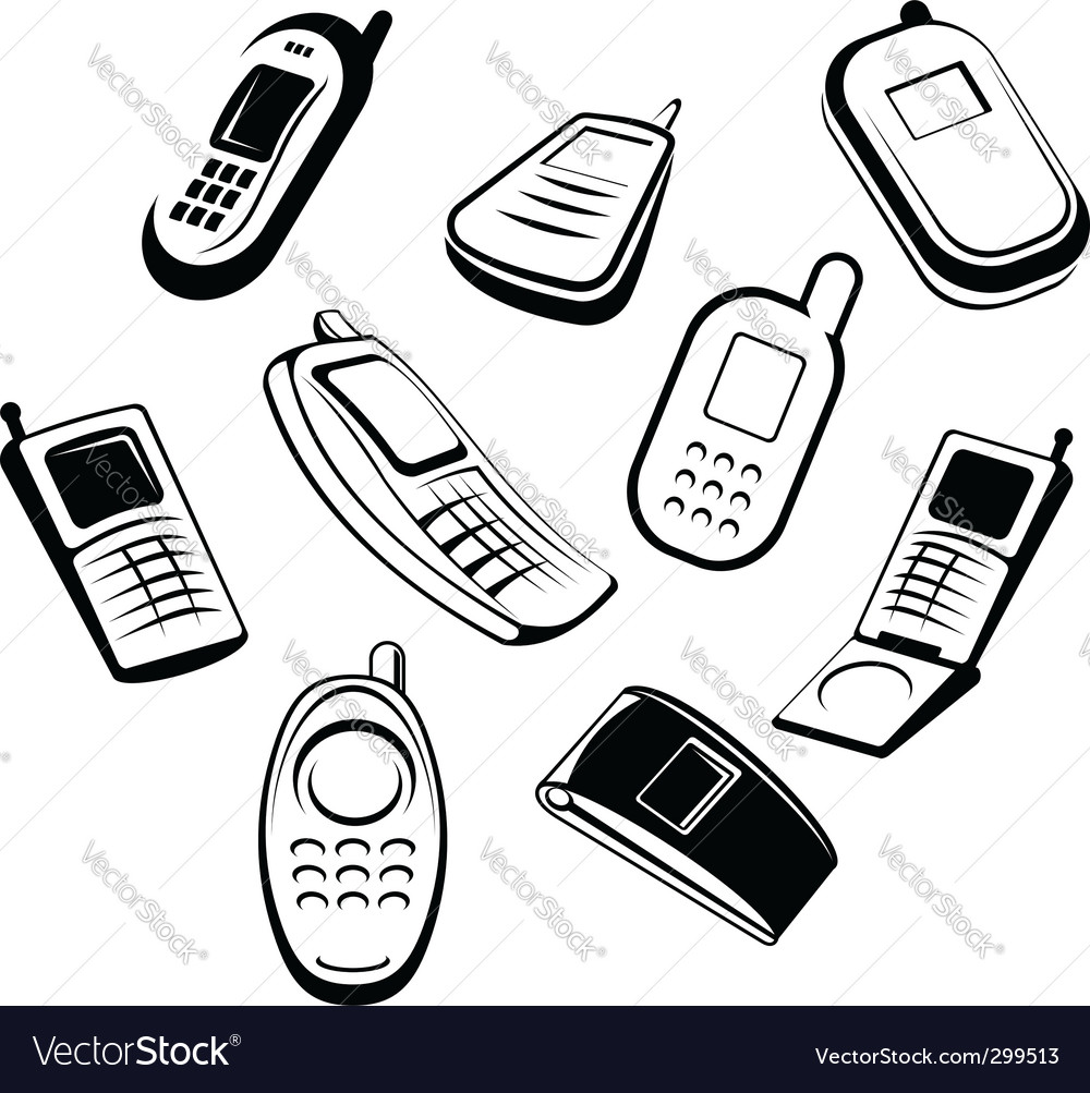 Mobile Icon Vector Free Download