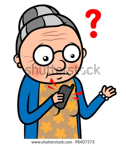 Mobile Phone Cartoon Images